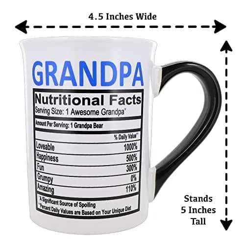 Cottage Creek Grandpa Mug, 16oz Ceramic | Durable & Sentimental Coffee Cup for Grandparents thumbnail 4