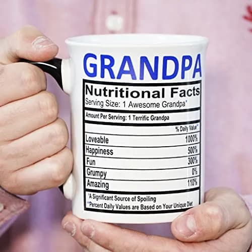 Cottage Creek Grandpa Mug, 16oz Ceramic | Durable & Sentimental Coffee Cup for Grandparents thumbnail 5