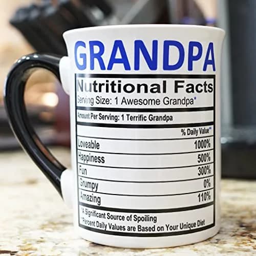 Cottage Creek Grandpa Mug, 16oz Ceramic | Durable & Sentimental Coffee Cup for Grandparents thumbnail 8
