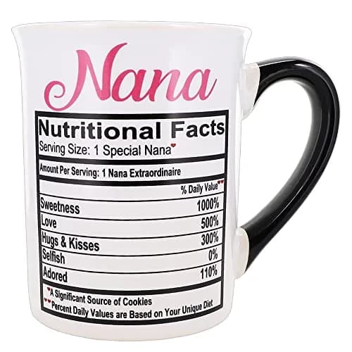 Cottage Creek Nana Mug 16 oz Ceramic Coffee Cup Gift Boxed | Heartfelt Nana Gift for Mom & Grandma thumbnail 1