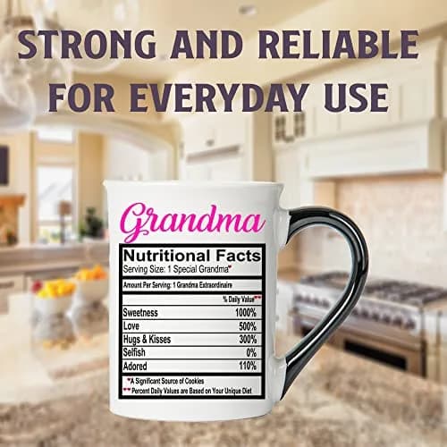 Cottage Creek Grandma Coffee Mug, 16oz Ceramic | Heartwarming Gift for Grandma thumbnail 8