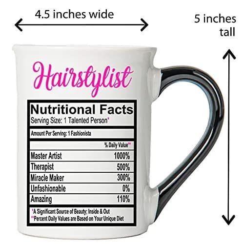 Cottage Creek Hairstylist Mug, 16 oz, Ceramic, Microwave Safe | Perfect for Hair Salon Gifts thumbnail 4