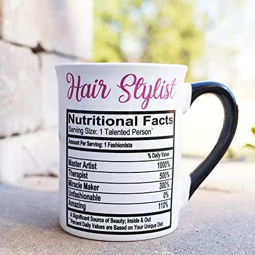 Cottage Creek Hairstylist Mug, 16 oz, Ceramic, Microwave Safe | Perfect for Hair Salon Gifts thumbnail 6