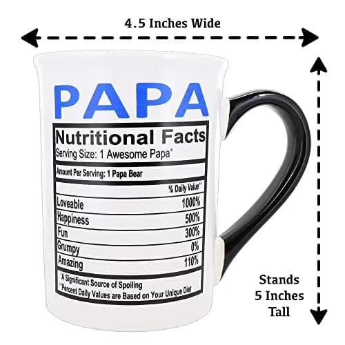 Cottage Creek 16oz Papa Mug, Ceramic Coffee Cup | Large Dad & Grandpa Gift (110 chars) thumbnail 4