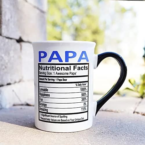 Cottage Creek 16oz Papa Mug, Ceramic Coffee Cup | Large Dad & Grandpa Gift (110 chars) thumbnail 5