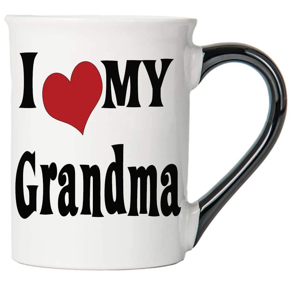 Cottage Creek Grandma Coffee Mug 16oz Ceramic | Heartwarming Gift for Her — White