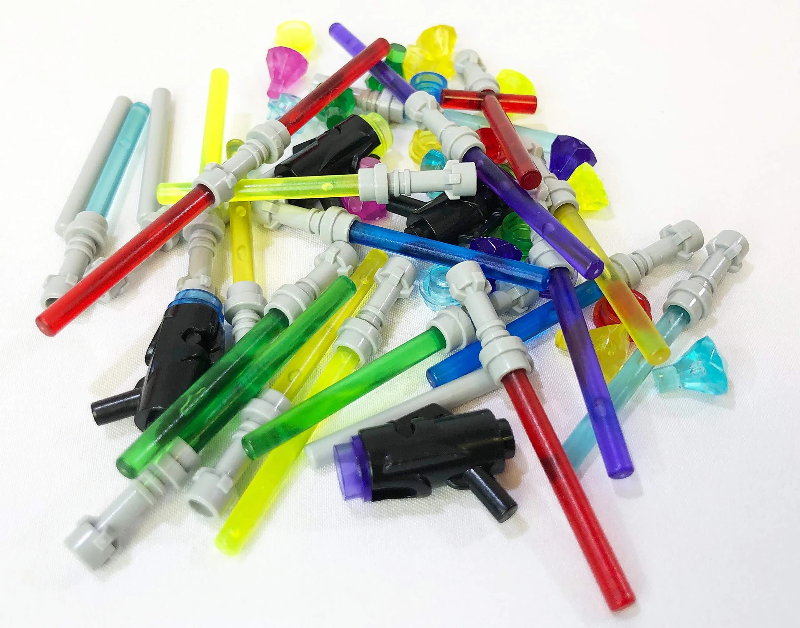 Brick Loot Light Sword & Blaster Pack Building Block Accessories 75pcs | ASTM-Tested Educational Toy - view 6