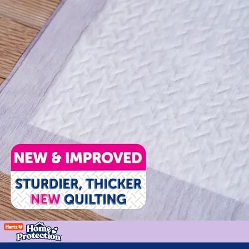 Hartz Dog Pads 3XL 36 x 36 | Odor-Free Lavender Scent, 60ct, Made in USA thumbnail 3
