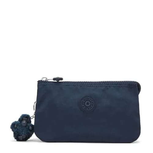 Kipling Creativity Large Pouch Blue Bleu | Versatile Cosmetics Kit, Lightweight Travel Organizer (156 g / 5.5 oz) thumbnail 1
