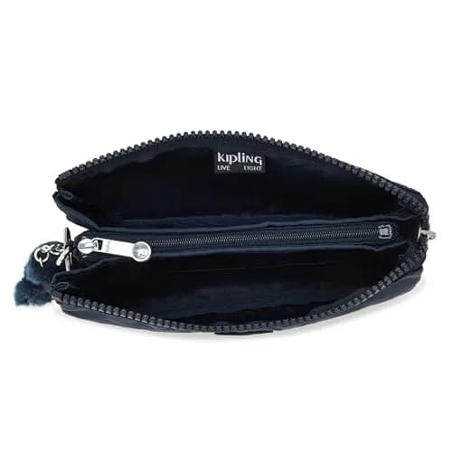 Kipling Creativity Large Pouch Blue Bleu | Versatile Cosmetics Kit, Lightweight Travel Organizer (156 g / 5.5 oz) thumbnail 3