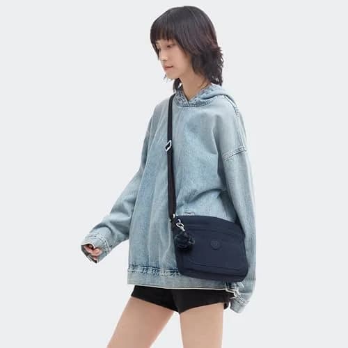 Kipling Sebastian Crossbody Bag 23cm (9") | Lightweight & Durable Nylon Messenger Bag thumbnail 2