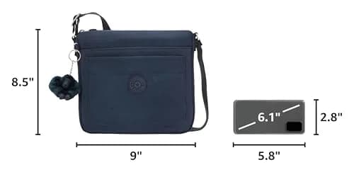 Kipling Sebastian Crossbody Bag 23cm (9") | Lightweight & Durable Nylon Messenger Bag thumbnail 3