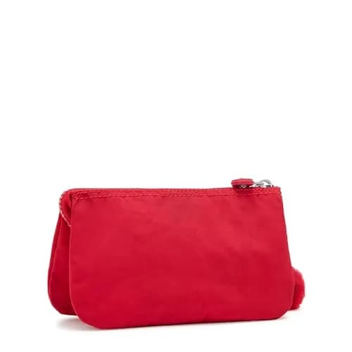 Kipling Women's Creativity Large Pouch Red Rouge | Lightweight Travel Organizer 19cm (7.5in) thumbnail 2