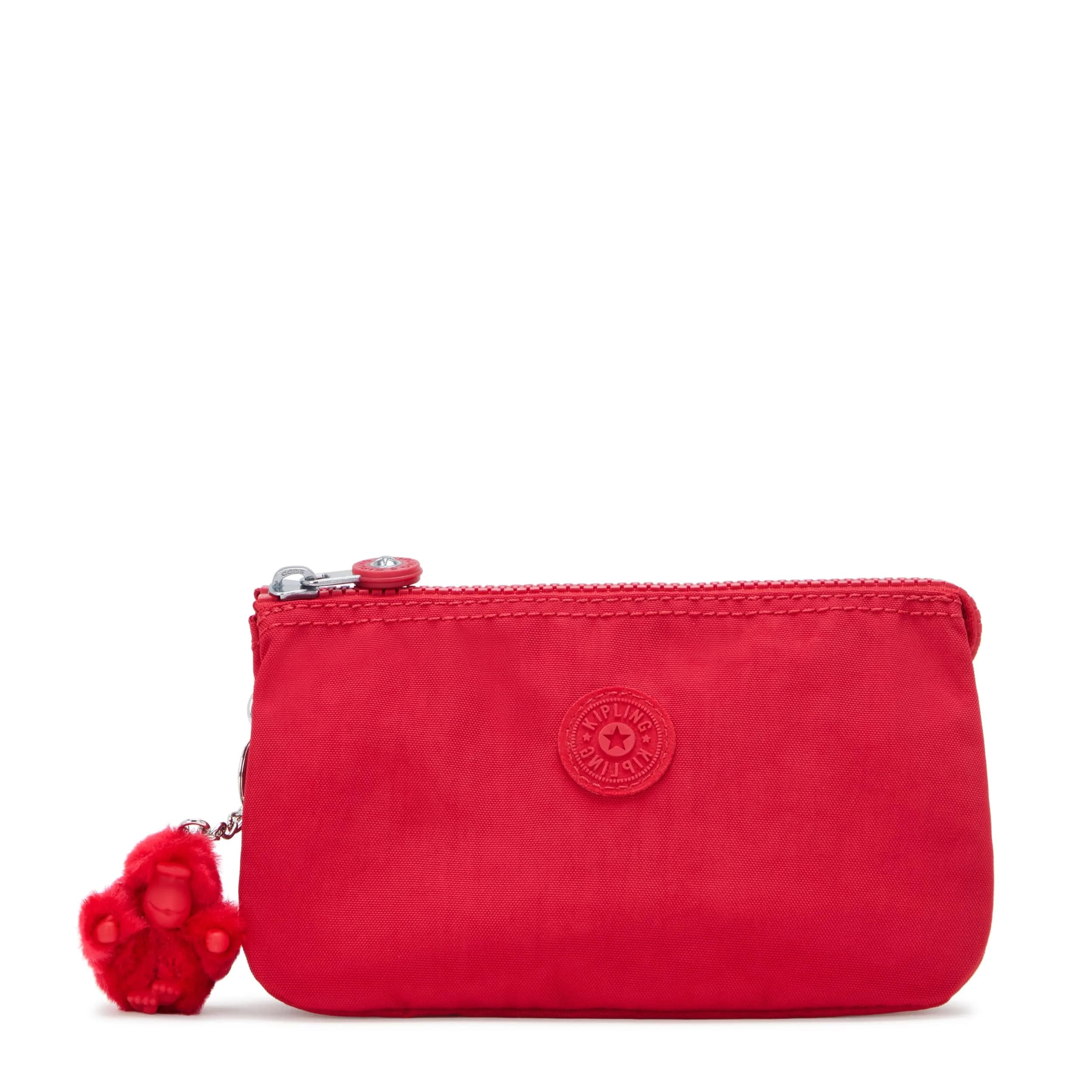 Kipling Creativity Large Pouch Cosmetic Bag 18.4cm (7.25"L x 4.25"H x 1.5"D) | Versatile Travel Organizer