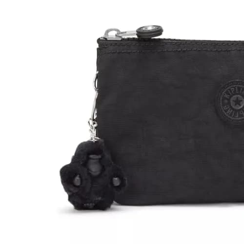 Kipling Creativity Large Pouch, Black Noir | Water Resistant Nylon Travel Organizer thumbnail 6