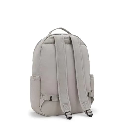 Kipling Seoul Large Laptop Backpack 25L (0.9 cu ft) | Water-Resistant Grey Bag for 15" Laptops thumbnail 3