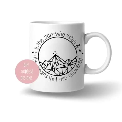 Balor Coffee Mug 11oz White | ACOTAR Inspired Ceramic Gift for Friends & Family thumbnail 1