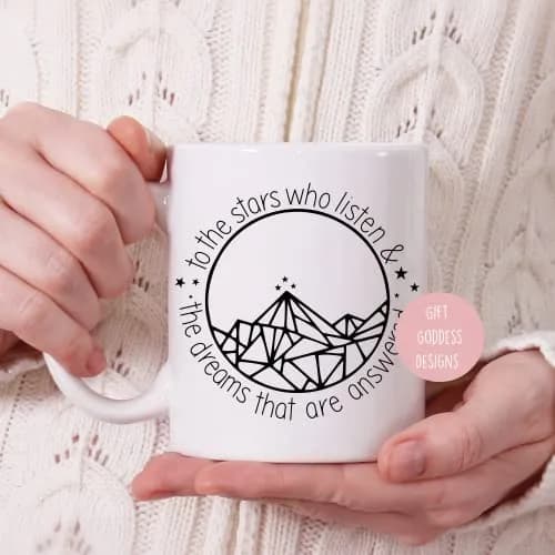 Balor Coffee Mug 11oz White | ACOTAR Inspired Ceramic Gift for Friends & Family thumbnail 3