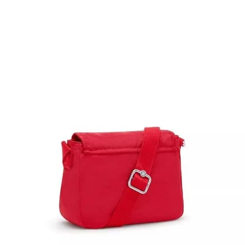 Kipling Women's Sabian Mini Crossbody Bag Red Rouge | Lightweight Everyday Purse, Shoulder Bag (2 L) thumbnail 4