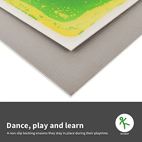 LONGKING Sensory Tiles for Children 12" x 12" | Liquid Floor Tiles for Sensory Play thumbnail 5