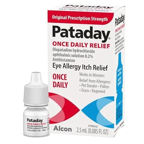 PATADAY Once Daily Allergy Eye Drops 2.5 ml | Fast-Acting Antihistamine for Itchy Eyes thumbnail 1
