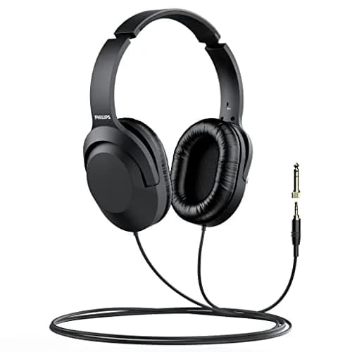 Philips Over Ear Wired Stereo Headphones with 6.3mm Adapter | 40mm Drivers for Clear Sound thumbnail 7