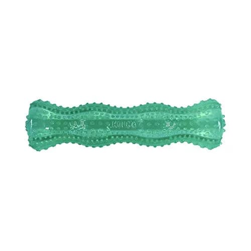 KONG Squeezz Dental Stick Dog Toy for Medium/Large Dogs | Cleans Teeth & Gums thumbnail 1