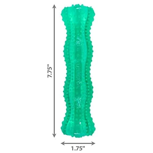KONG Squeezz Dental Stick Dog Toy for Medium/Large Dogs | Cleans Teeth & Gums thumbnail 4