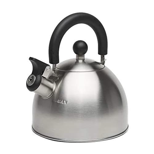 Primula Stewart Whistling Tea Kettle 1.5-Quart (1.42 L) | Fast Boil Stainless Steel Stovetop Kettle thumbnail 1
