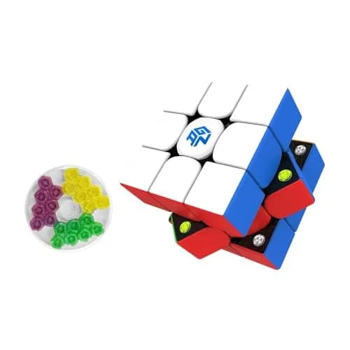 GAN 356 M Frosted Speed Cube 3x3 Magnetic Puzzle for Kids | Magnetic, Stickerless, 2020 Model thumbnail 8