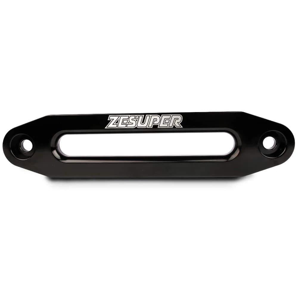 ZESUPER Universal 10" Aluminium Winch Hawse Fairlead for 8000-13000LBS Winch | Aluminium, Synthetic Rope Compatible