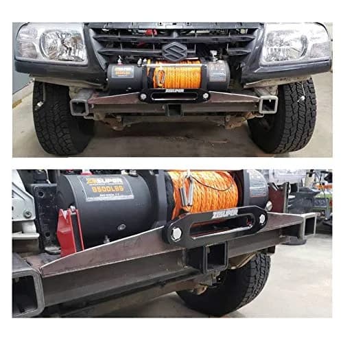 ZESUPER Universal 10" Aluminium Winch Hawse Fairlead for 8000-13000LBS Winch | Aluminium, Synthetic Rope Compatible thumbnail 7