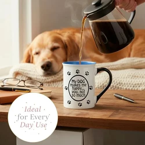 Cottage Creek Ceramic Dog Coffee Mug 16oz | Funny Dog Lover Gift for Men & Women thumbnail 6