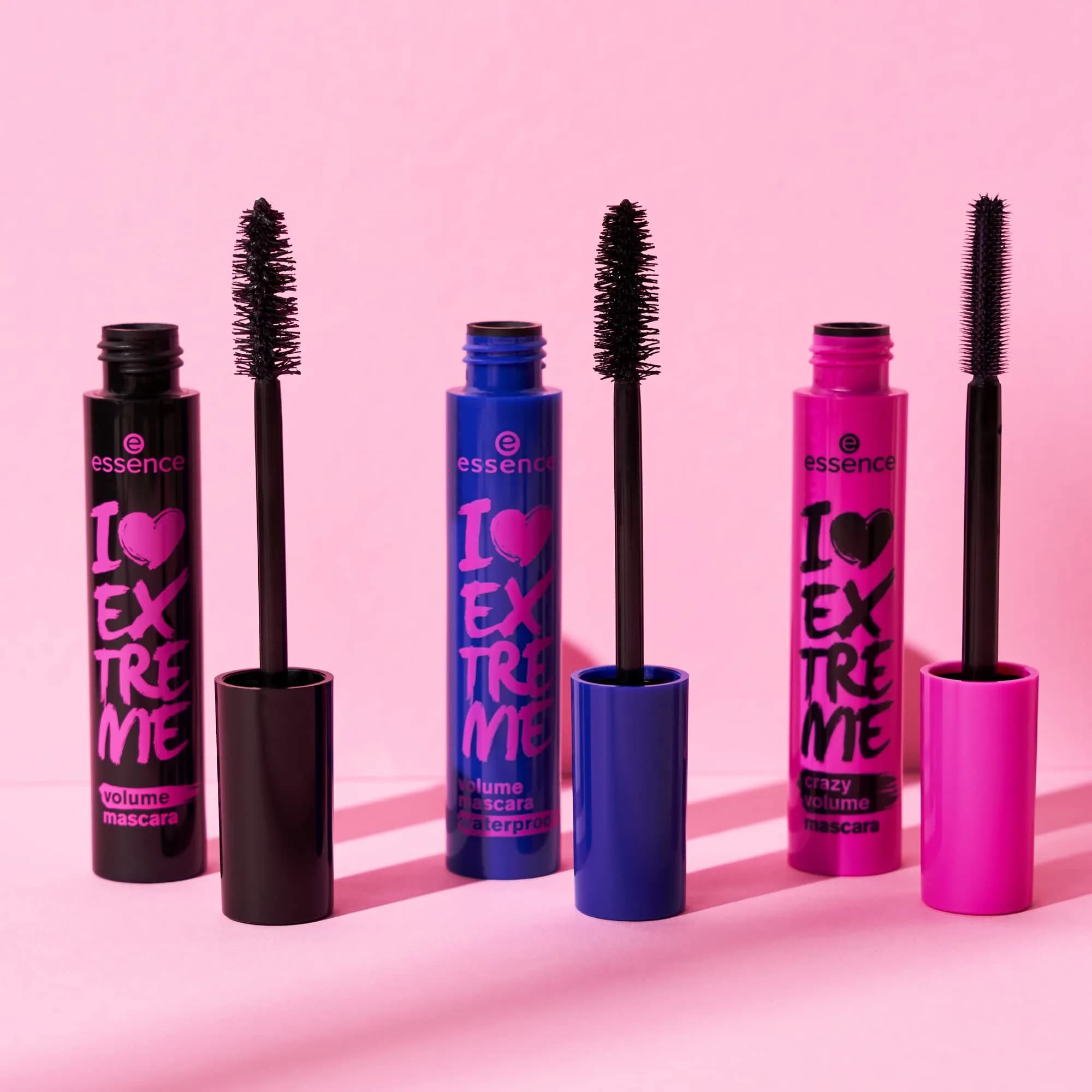 essence I Love Extreme Volume Mascara Waterproof (Pack of 3) | Vegan & Cruelty Free - view 6