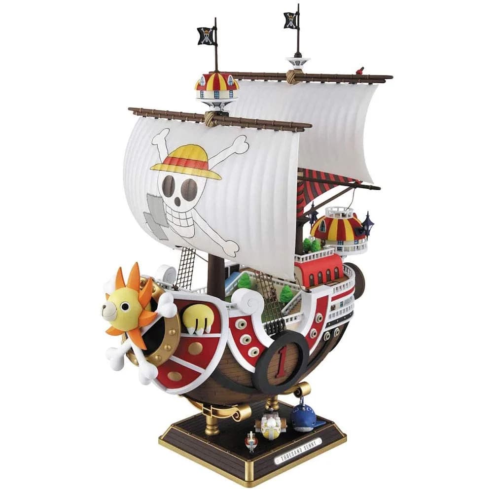Bandai Hobby One Piece Thousand Sunny (Land of Wano Ver.) Model Kit | Wano Arc Ship & Pirates