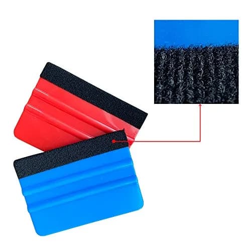 UTSAUTO Felt Edge Squeegee Car Wrapping Tool Kits 4 Inch Vinyl Wrap Squeegee Applicator Tool for Car Vinyl Wrap, Window Tint, Wallpaper, Decal Sticker Installation 4PCS thumbnail 3