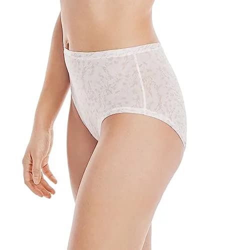 Hanes Women's ComfortFlex Fit Stretch Briefs Panties, Microfiber, Assorted, X Large | Breathable, No-ride-up, Tagless thumbnail 4