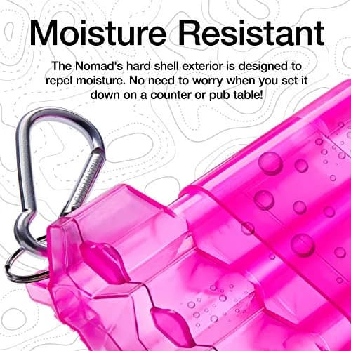 Casemaster Nomad Adjustable Dart Case Neon Pink | Fits Steel & Soft Tip Darts Up to 6.5 Inches thumbnail 5