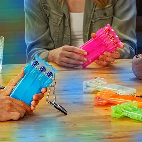 Casemaster Nomad Adjustable Dart Case Neon Pink | Fits Steel & Soft Tip Darts Up to 6.5 Inches thumbnail 9