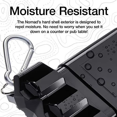 Casemaster Nomad Adjustable Dart Case Black | Fits Steel & Soft Tip Darts, 3 Darts, 6.5" thumbnail 5