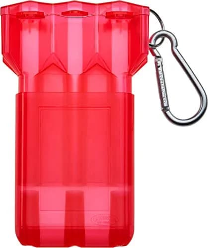 Casemaster Nomad Adjustable Dart Case Red | Slim, Stylish, Fits 3 Darts Up to 6.5 Inches thumbnail 1