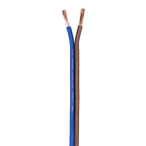 Skar Audio 12 Gauge AWG Speaker Wire - 100 Feet (Blue/Brown) | High-Quality Audio Connection thumbnail 5