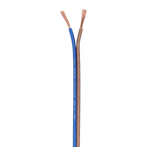 Skar Audio 14 Gauge AWG Audio Speaker Wire - 30 Feet (Blue/Brown) | High-Quality Copper Clad Aluminum thumbnail 5
