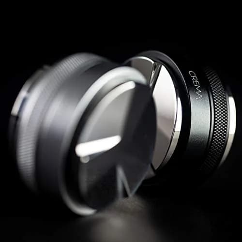 CREMA 51mm Coffee Distributor & Hand Tamper for Delonghi | Black | 1lb 3oz (595g) thumbnail 8