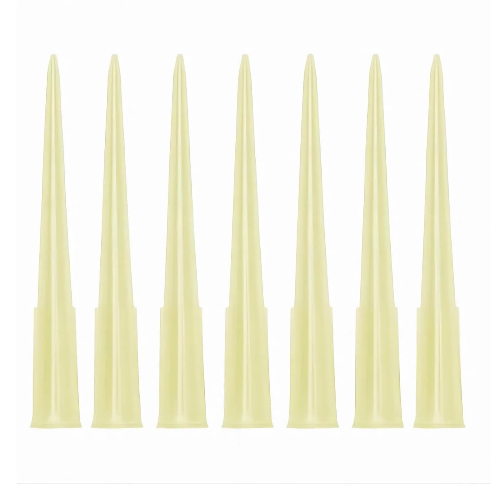 PRECIPETTE 200ul Universal Pipette Tips Yellow 1000pcs | Non-Pyrogenic, DNAse/RNAse Free — Yellow