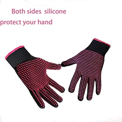 AFT90 Professional Heat Resistant Styling Gloves 24cm (9.4in) | Protects Hands from Hot Tools thumbnail 7