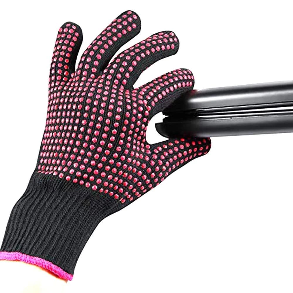 AFT90 Professional Heat Resistant Styling Gloves 24cm (9.4in) | Protects Hands from Hot Tools - view 2