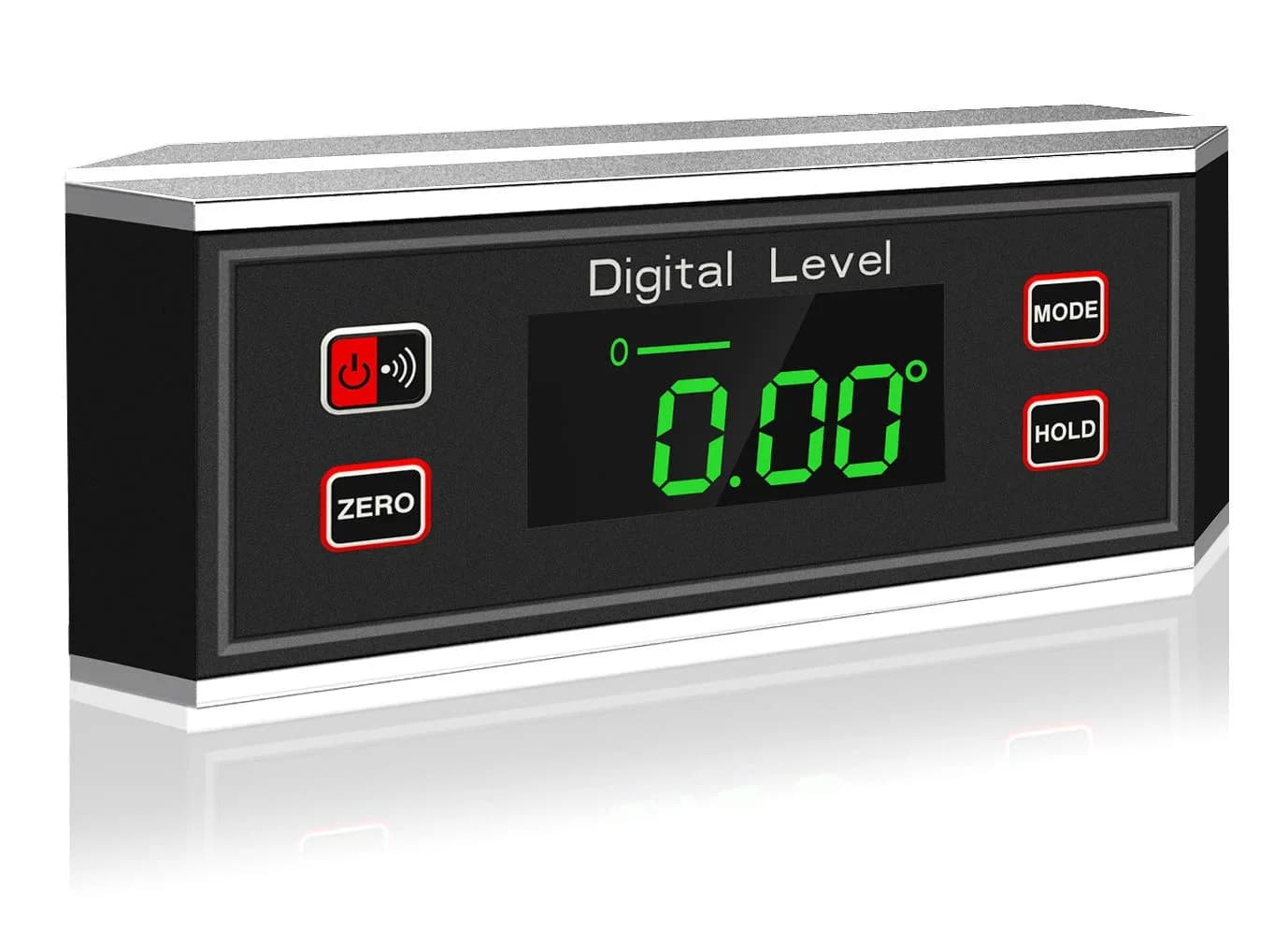 eOUTIL Digital Protractor Inclinometer Angle Finder with Magnetic Base, 0.1° Accuracy, Black | Precision Bevel for Woodworking & Construction — DL1903