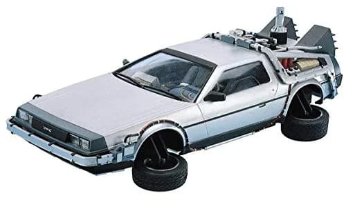Aoshima Movie Mecha #BT-02 1/24 Back to The Future Delorean Part II Model Kit | Diecast Metal Display Model thumbnail 1