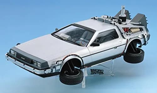 Aoshima Movie Mecha #BT-02 1/24 Back to The Future Delorean Part II Model Kit | Diecast Metal Display Model thumbnail 2